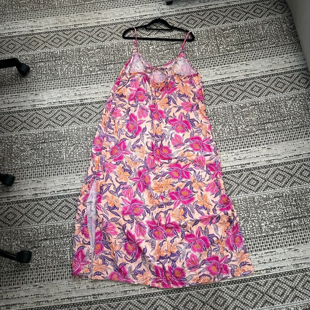 Tie-Back Maxi Slip Dress XL - Picture 7 of 9
